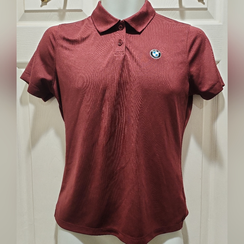 Womens BMW Motorsport Burgundy Size Small